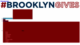 What Brooklyngives.org website looked like in 2020 (4 years ago)