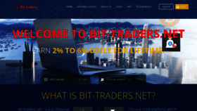 What Bit-traders.net website looked like in 2020 (4 years ago)