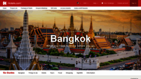 What Bangkok.com website looked like in 2020 (4 years ago)