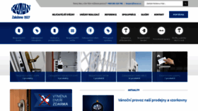 What Bezpecnostni-dvere-mrize-kavan.cz website looked like in 2020 (4 years ago)