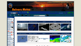 What Balearsmeteo.com website looked like in 2020 (4 years ago)
