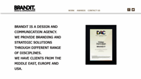 What Brandit.co website looked like in 2020 (4 years ago)