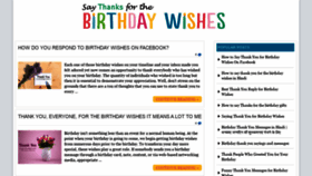 What Birthdaythankyou.com website looked like in 2020 (4 years ago)