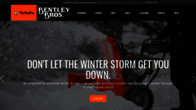 What Bentleybrosinc.com website looked like in 2020 (4 years ago)
