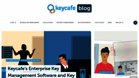 What Blog.keycafe.com website looked like in 2020 (4 years ago)