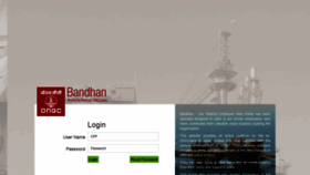 What Bandhan.ongc.co.in website looked like in 2020 (4 years ago)