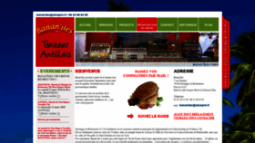 What Bananiles.fr website looked like in 2020 (4 years ago)
