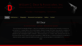 What Billdear.com website looked like in 2020 (4 years ago)