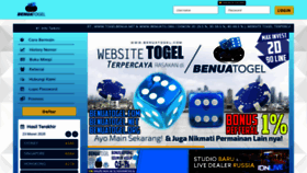 What Benuatogel.com website looked like in 2020 (4 years ago)