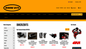 What Bikerzbits.co.th website looked like in 2020 (4 years ago)