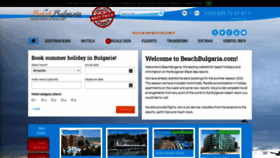 What Beachbulgaria.com website looked like in 2020 (4 years ago)