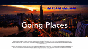 What Bangkokandthailand.com website looked like in 2020 (4 years ago)