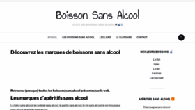 What Boisson-sans-alcool.com website looked like in 2020 (4 years ago)