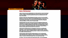 What Bookofradownload.de website looked like in 2020 (4 years ago)