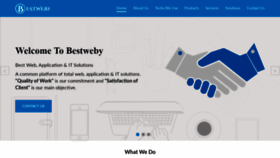 What Bestweby.com website looked like in 2020 (4 years ago)