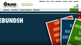 What Bund-sh.de website looked like in 2020 (4 years ago)
