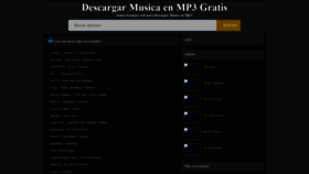 What Baja-mp3.com website looked like in 2020 (6 years ago)