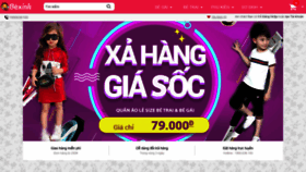 What Bexinhshop.vn website looked like in 2020 (4 years ago)