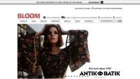 What Bloomfashion.nl website looked like in 2020 (4 years ago)