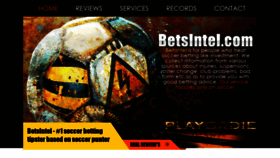 What Betsintel.com website looked like in 2020 (4 years ago)