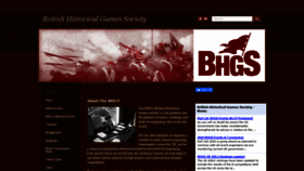 What Bhgs.org.uk website looked like in 2020 (4 years ago)