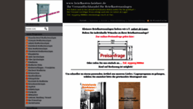 What Briefkasten-heidner.de website looked like in 2020 (4 years ago)