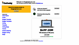 What Bloggingdream.com website looked like in 2020 (4 years ago)