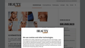 What Beautyberlin.de website looked like in 2020 (4 years ago)