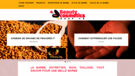 What Beautycosmetics-shop.fr website looked like in 2020 (4 years ago)