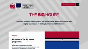 What Bighouse.org.uk website looked like in 2020 (4 years ago)