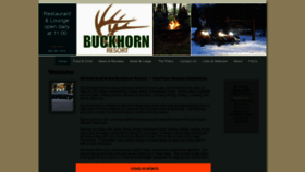 What Buckhornresort.com website looked like in 2020 (4 years ago)