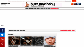 What Buzznewbaby.com website looked like in 2020 (4 years ago)