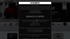 What Bassadonemotors.gi website looked like in 2020 (4 years ago)