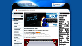 What Bluray-mania.com website looked like in 2020 (4 years ago)
