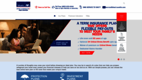 What Buyonline.bharti-axalife.com website looked like in 2020 (4 years ago)