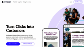 What Benadkins.leadpages.net website looked like in 2020 (4 years ago)