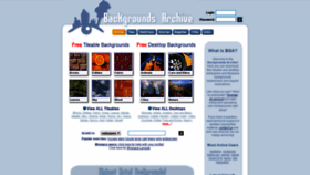 What Backgroundsarchive.com website looked like in 2020 (4 years ago)