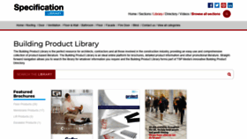 What Buildinglibrary.co.uk website looked like in 2020 (4 years ago)