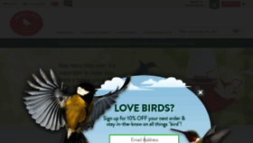 What Birdfeeders.com website looked like in 2020 (4 years ago)