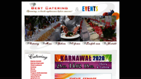 What Best-catering.pl website looked like in 2020 (4 years ago)