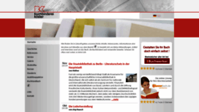 What Buchbinderei-koester.de website looked like in 2020 (4 years ago)