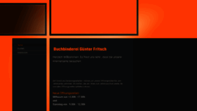 What Buchbinderei-fritsch.de website looked like in 2020 (4 years ago)