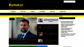 What Bizmaker.ro website looked like in 2020 (4 years ago)