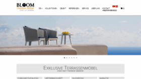 What Bloom-moebel.de website looked like in 2020 (4 years ago)