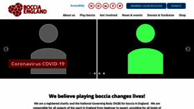 What Bocciaengland.org.uk website looked like in 2020 (4 years ago)
