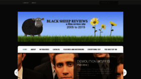 What Blacksheepreviews.com website looked like in 2020 (4 years ago)