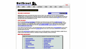 What Botscout.com website looked like in 2020 (4 years ago)