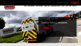 What Briggsequipment.co.uk website looked like in 2020 (4 years ago)