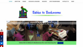 What Babiestobookworms.com website looked like in 2020 (4 years ago)