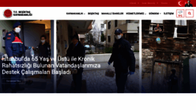 What Besiktas.gov.tr website looked like in 2020 (4 years ago)